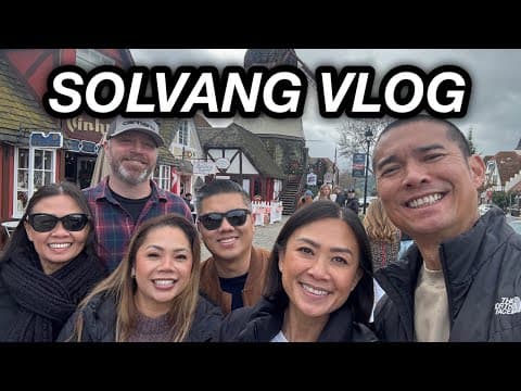 Solvang Vlog! First Trip Of 2026 W/ Mama & Papa Laeno | The Laeno Family