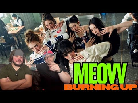 Meovv(미야오) - ‘burning Up’ M/v Reaction