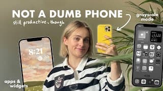 What's On My Iphone 2024 | Organizing My Phone For Productivity (fav Apps & Widgets!)