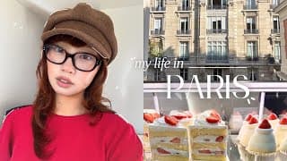 Paris Uni Vlog 🥐: Fashion Student’s Daily Routine, Grwm, Solo Date, Museums & More