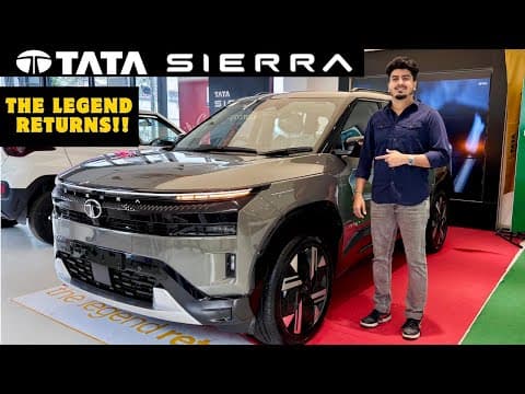 Legendary Tata Sierra Is Back | Game Changer In India  | Detailed Review