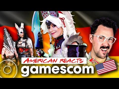 American‘s Shocking Experience At Germany's Largest Gaming Convention! Gamescom 2024!