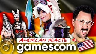 American‘s Shocking Experience At Germany's Largest Gaming Convention! Gamescom 2024!
