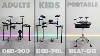 3 Donner E-drum Sets You Need To Check Out In 2025! (ded-70l, Ded-200, Beat Go)