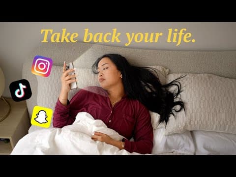 your phone is ruining your life - here’s how to take it back.