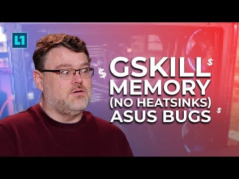 This G.skill Memory Won't Throttle? And Asus Has A Bug