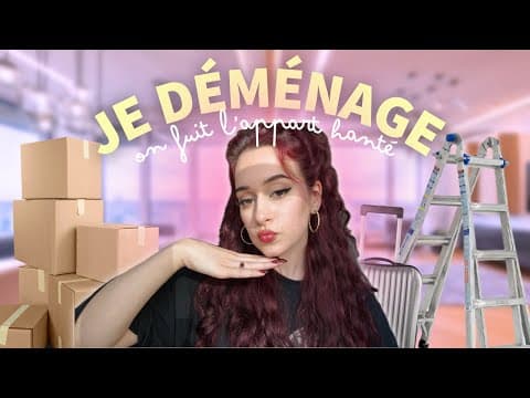 Je Déménage ! House Tour, On Fuit Un Appart Infesté & Hanté - Weekly Vlog