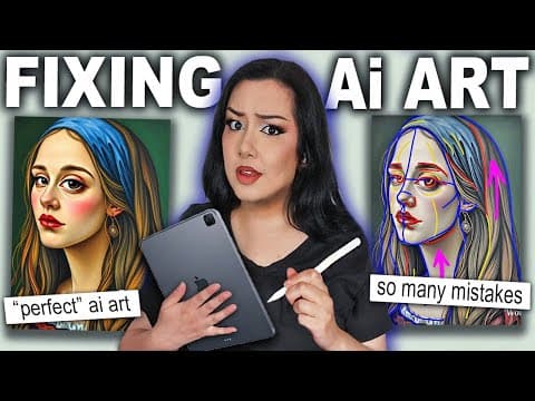 Ai Tried To Make Art. I Had To Fix It…