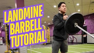 Planet Fitness Landmine Barbell Tutorial (beginner-friendly Exercises!)