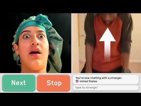 Flying In The Air On Omegle