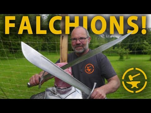 Medieval Falchions - Brutal Test Cut!