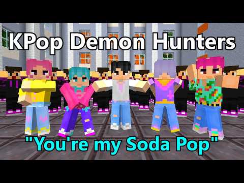 Kpop Demon Hunters Portrayed By Minecraft