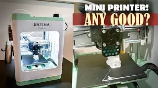 Is This Tiny 3d Printer Any Good? Entina2s 3d Printer