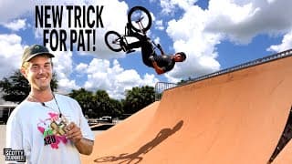 Matty Cranmer Sends A Fakie Front Flip 180 For Pat Casey!