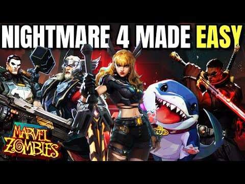 Easy Nightmare 4 Builds For All Characters In Marvel Rivals Zombies