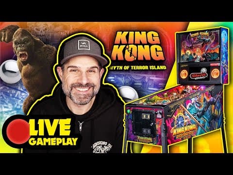 Stern King Kong Pinball Le – First Look, Live Reactions, And Gameplay!