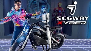 Unboxing & Let's Drive - Segway Xyber - The Tron / Cyberpunk E-bike!