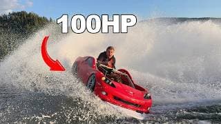 Corvette Mini Jet Boat Build It's So Fast!