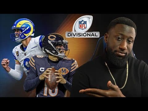Los Angeles Rams Vs Chicago Bears | 2025 Nfl Divisional Playoffs | Live Reactions & Commentary