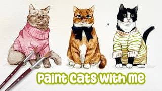 Let’s Paint Together ✦ Paul Rubens Watercolor Process