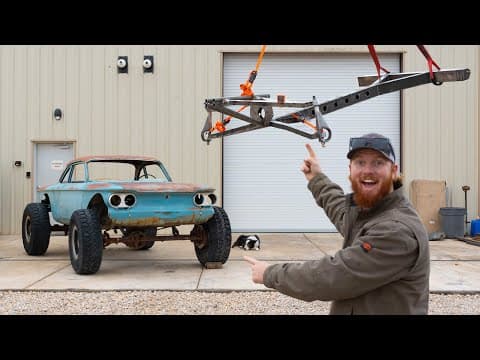 We're Building A Race Frame For Our Off-road Baja Corvair! (sweet Caroline)
