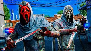 Two Ghostface's Making Cops Cry In Gta 5 Rp