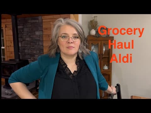 150 Dollar Grocery Haul - Aldi’s