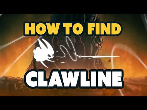 Hollow Knight Silksong - How To Find Clawline Ability
