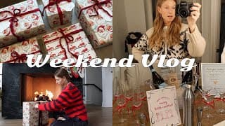 Weekend Vlog: Favorite Things Party, Wrapping Gifts, Holidays Shopping & More!