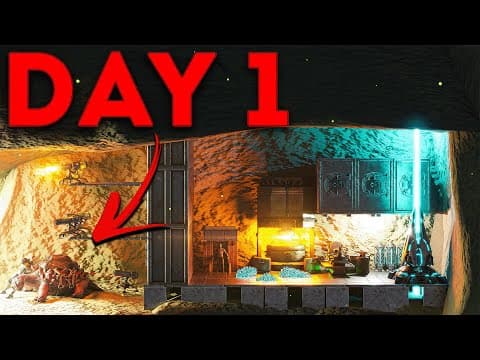 We Built The Most Hidden Water Cave Base In Ark Pvp