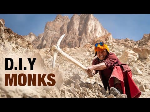 How The Phukthar Monastery Is Being Rebuilt After A Devastating Rockfall