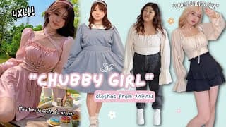 I Try "chubby Size" Clothes From Japan! *underwhelming*