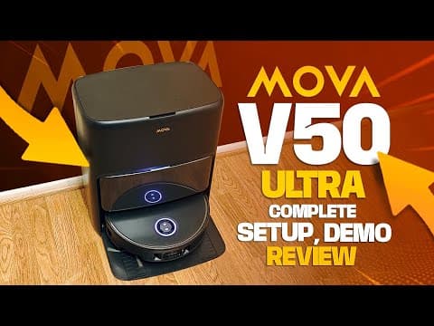 Mova V50 Ultra Complete Review - The Best Smart Vacuum Of 2025?