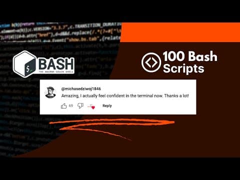 100 Intermediate To Advance Bash Scripts
