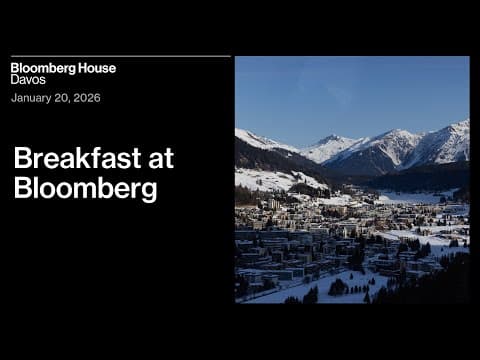 Bloomberg House Davos | The Year Ahead Luncheon