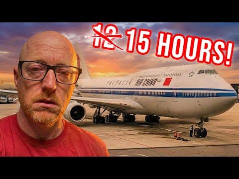 15 Hours On The World's Longest Boeing 747 Flight!