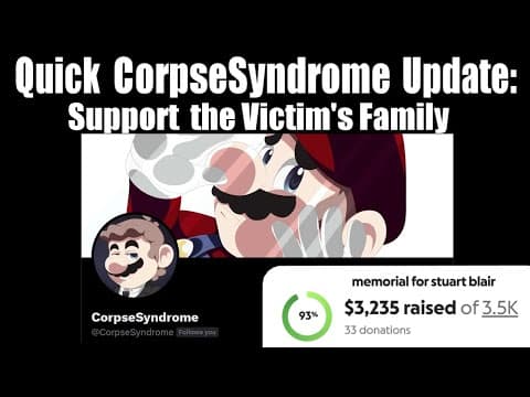 Update To The Corpsesyndrome Situation. (please Support The Victim's Family)