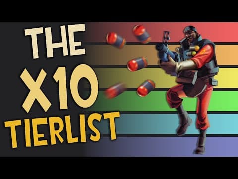 The Tf2 X10 Tierlist