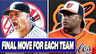 Final Offseason Move For Every Mlb Team