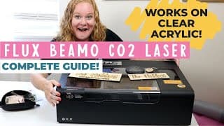 Compact & Budget-friendly Co2 Laser? My Flux Beamo Review