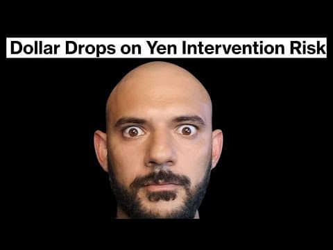 Intervention Risk - This Will Crush The Dollar