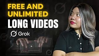 How To Create Long Youtube (16:9) Videos Using Grok Ai | Free & Unlimited