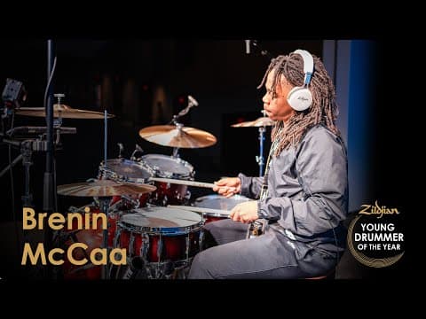 2025 Young Drummer Of The Year |  Brenin Mccaa
