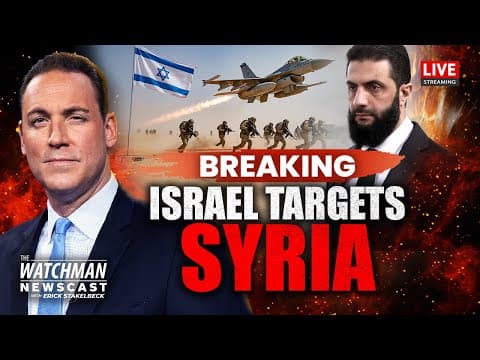 Israel To expand Syria Strikes After Deadly Raid? Trump Issues Warning | Watchman Newscast Live