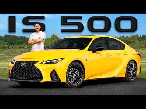 2025 Lexus Is 500 Review // The V8 Time Capsule