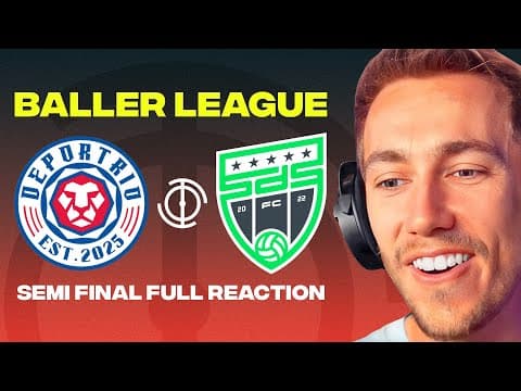 Miniminter Reacts To Deportrio Vs Sds Fc | Baller League Uk Semi Final
