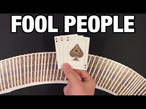 “final Three” - This No Setup Card Trick Is Impressive!