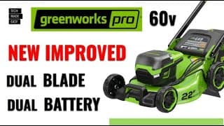 Greenworks 60v Ultra Power Pro Mower Unboxing Close Look