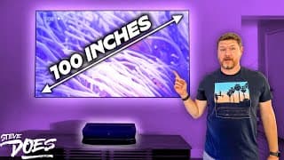 New 100" Home Theater Setup!!! Awol Ltv 3000 Pro