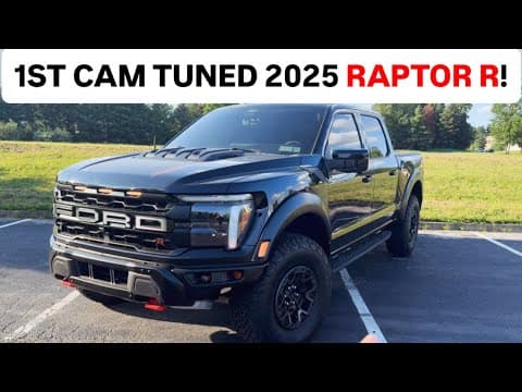 1st Drive Cam Tuned 2025 F-150 Raptor R! *it Chops!